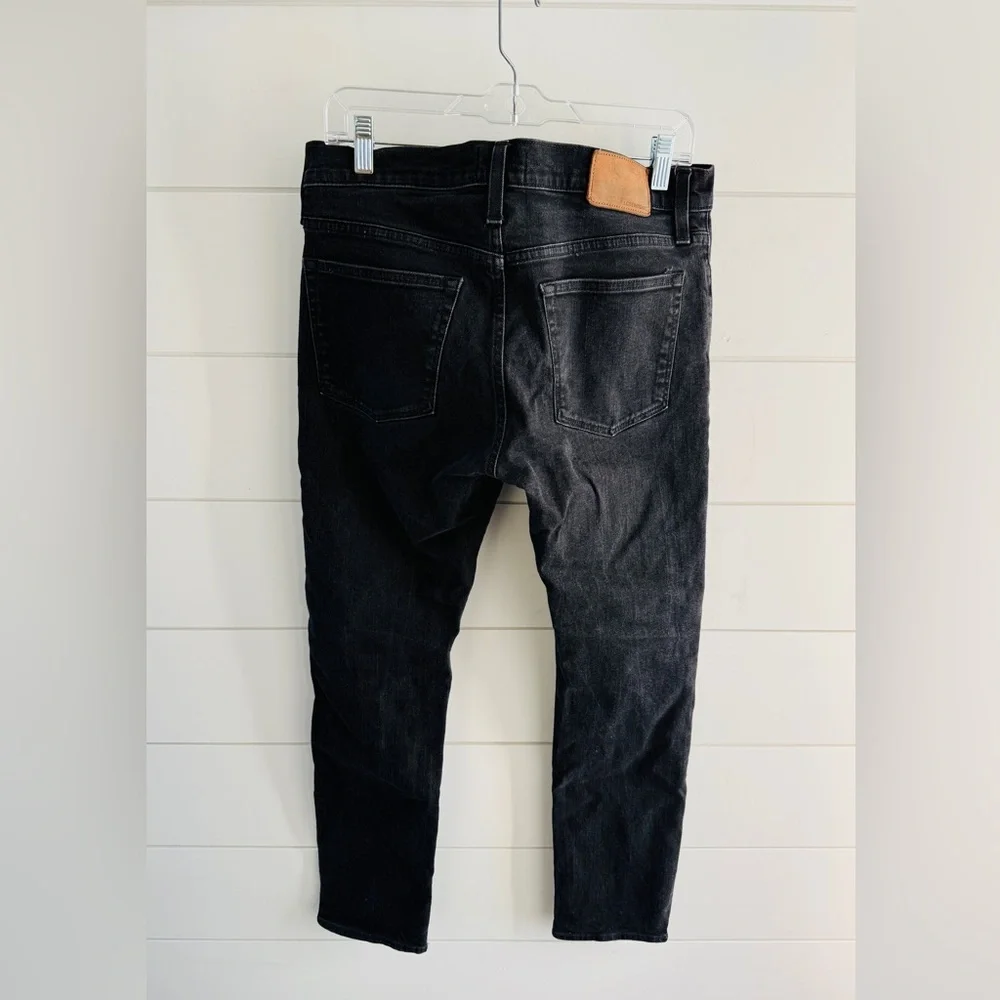 Mens J. Crew Men's Blavk Denim Slim Jeans, 32x30